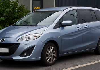 Szyberdach - silnik Mazda 5 II